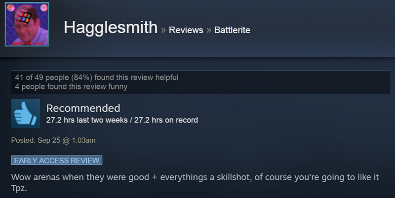 Illustration for article titled Battlerite, As Told By Steam Reviews